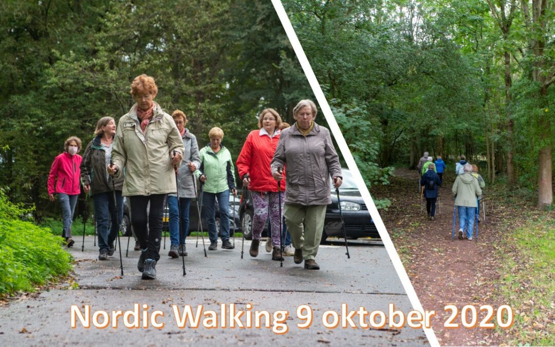 Fotoreportage Nordic Walking 9 oktober 2020