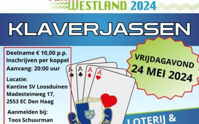 KLAVERJASSEN VOOR HET GOEDE DOEL