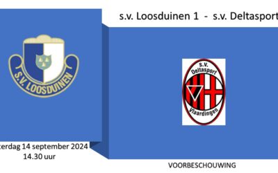 Voorbeschouwing zaterdag 14 september 2024