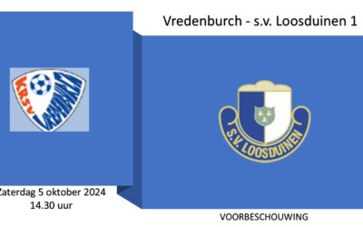 Voorbeschouwing zaterdag 5 oktober 2024