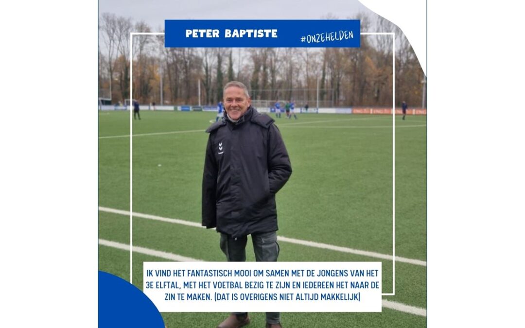 ONZE HELDEN (17); Peter Baptiste