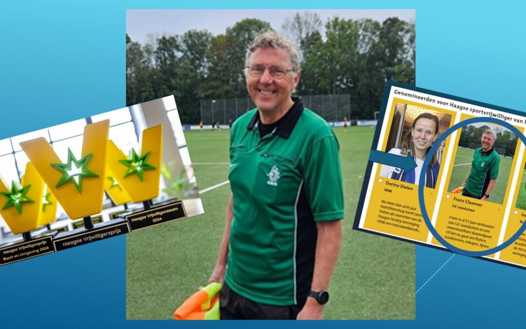 Uitslag verkiezing Sportvrijwilliger van het Jaar