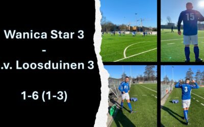 Wanica Star 3 – s.v. Loosduinen 3      1-6 (1-3)