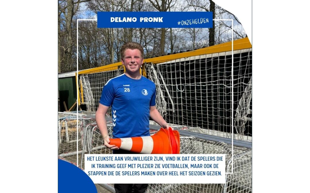 ONZE HELDEN (33); Delano Pronk
