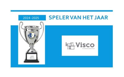 VISCO-bokaal; speler van het jaar 2024/2025 (tussentijdse aankondiging)