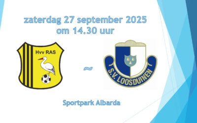 s.v. Loosduinen selectie (1+2) op zaterdag 27 september 2025