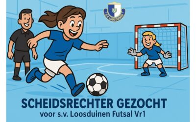 Scheidsrechter gezocht voor SV Loosduinen VR1!