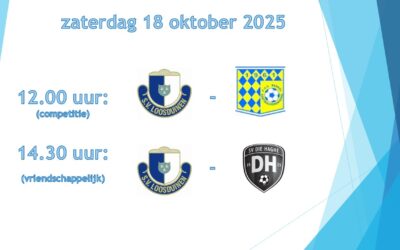 Zaterdag 18 oktober 2025