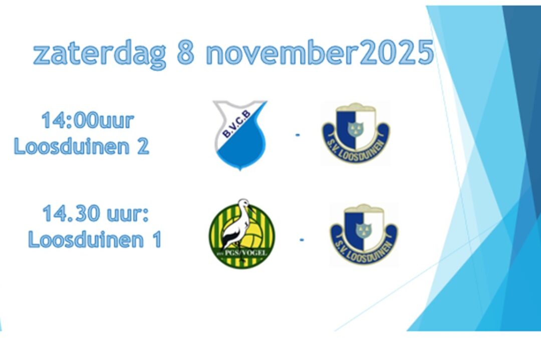 Zaterdag 8 november 2025