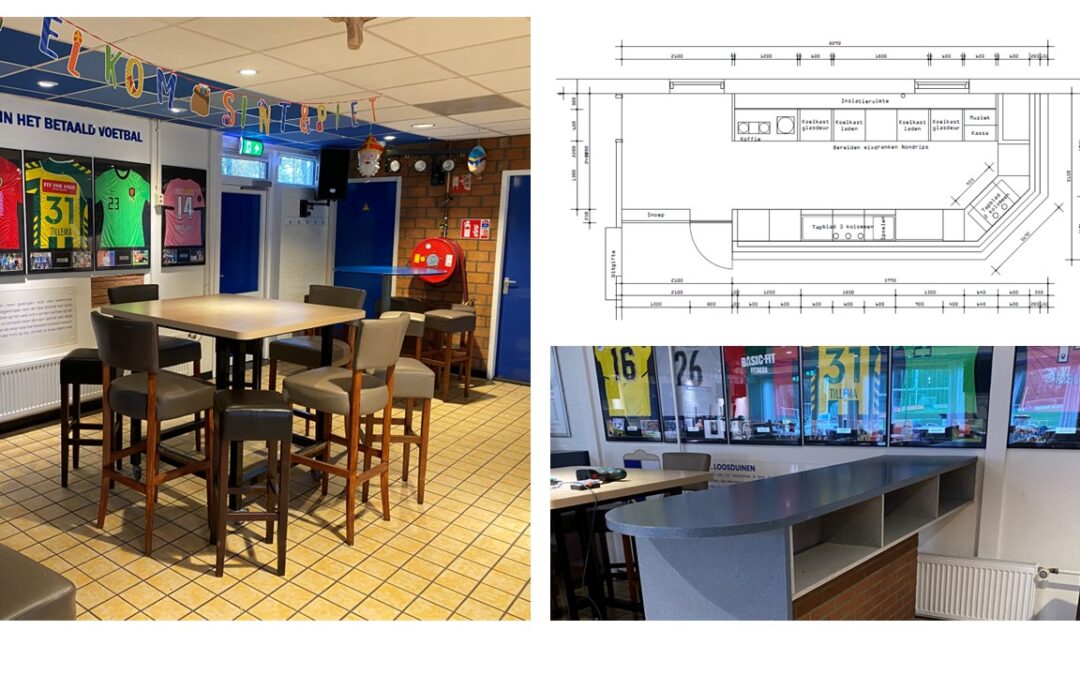 Plannen renovatie bar en kantine
