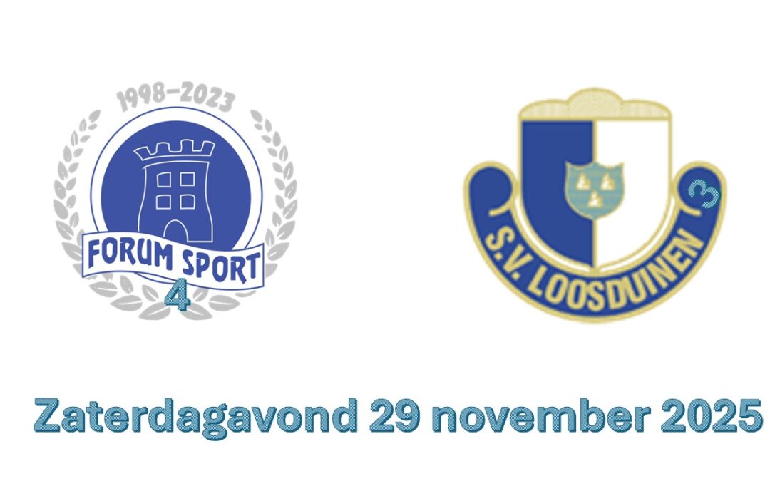 Forum Sport 4 – s.v. Loosduinen 3              1-3 (0-1)