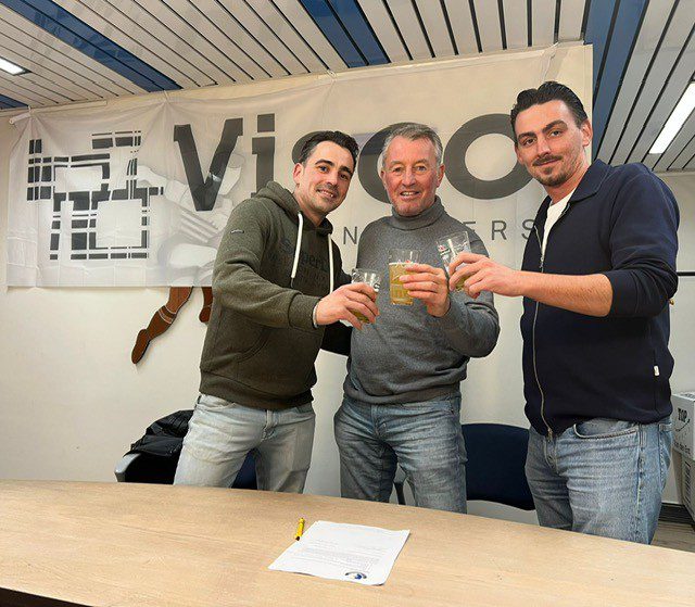 Visco-Aannemers verlengt hoofdsponsorschap met 3 jaar!!