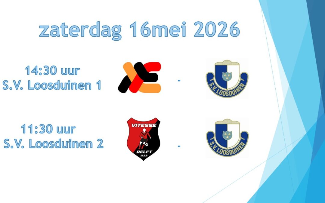 Zaterdag 16 mei 2026