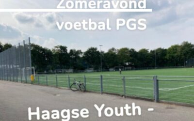 Zomeravond-voetbal bij PGS; Haagse Youth – S.V. Loosduinen 2-2   (1-1)