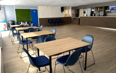 Het is zover de kantine is klaar!