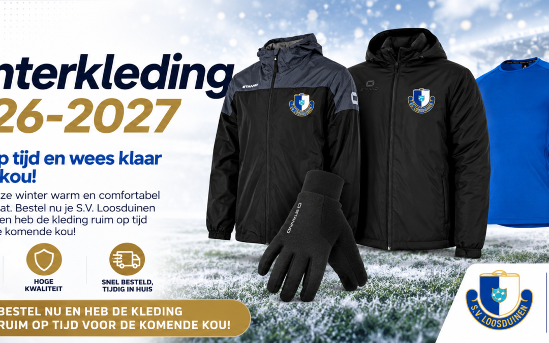 Winterkleding bestellen S.V. Loosduinen