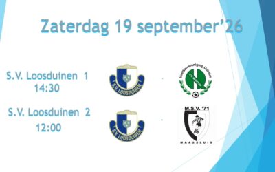 Voorbeschouwing 19 september