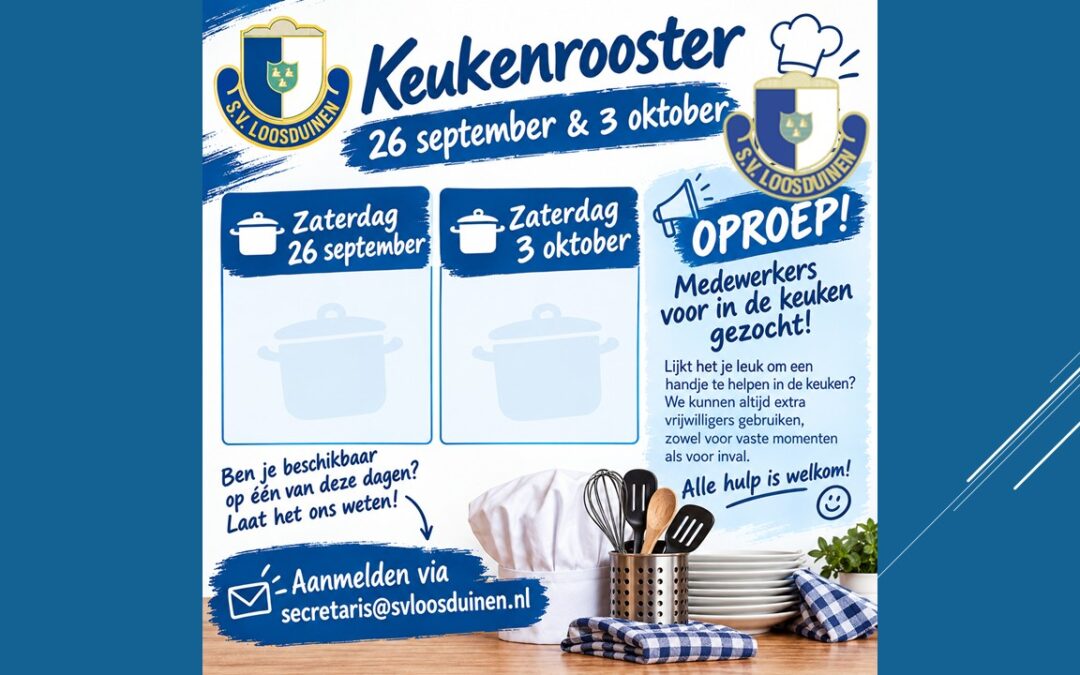 Keukenmedewerkers gezocht!